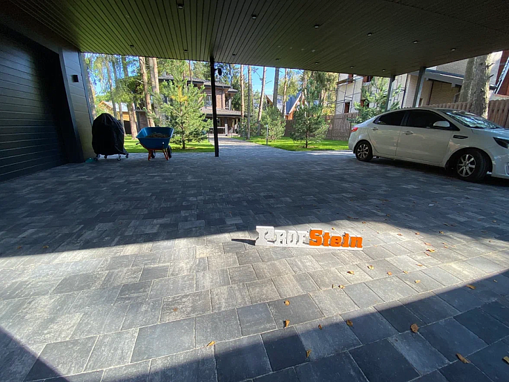 Тротуарная плитка Новый город Штайн Блэк Steingot 60 мм